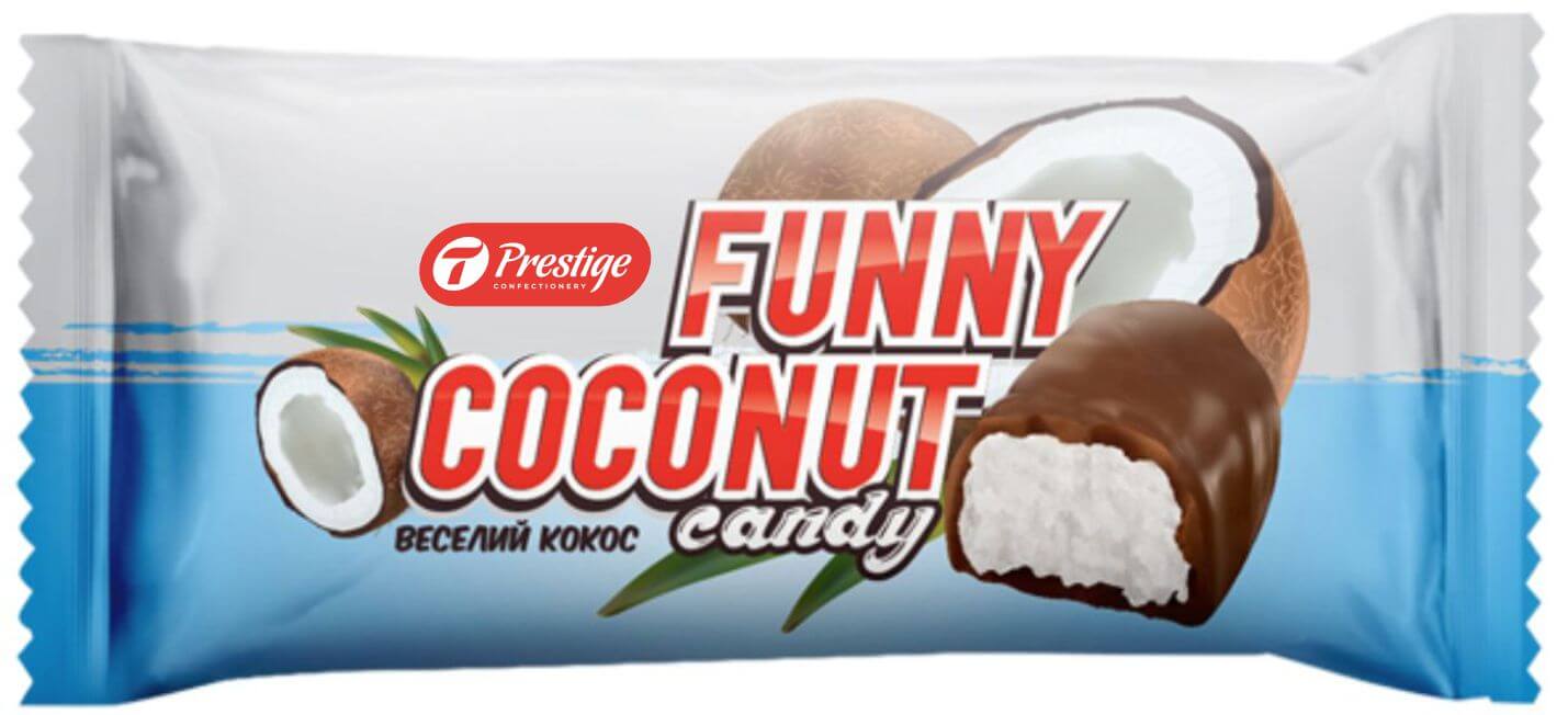 Цукерки “Веселий кокос” фото 1