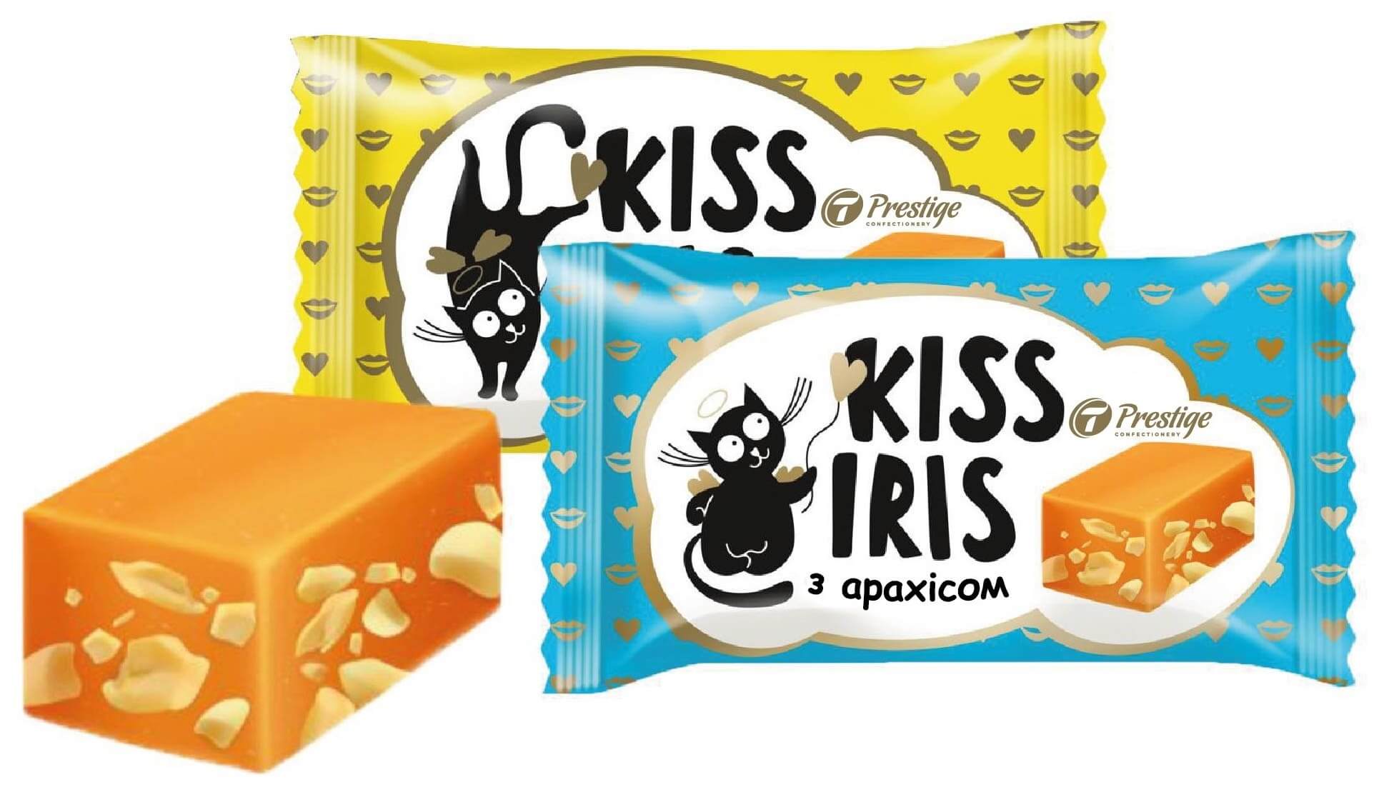 Candies “KISS IRIS” with peanuts фото 1