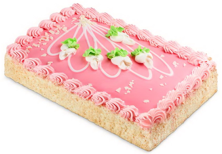 Торт бисквитный “Романтика” фото 1