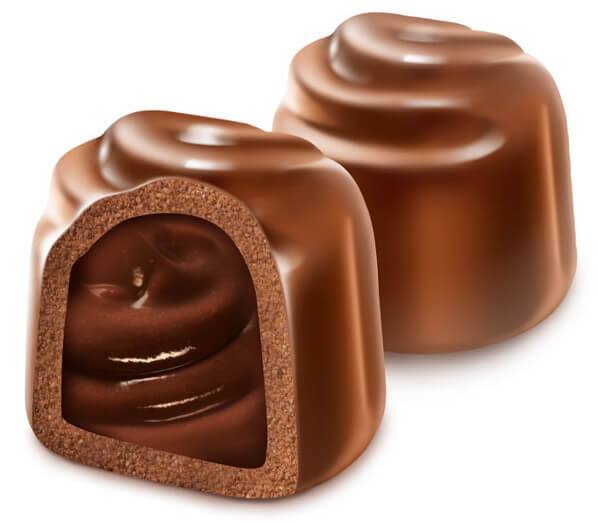 Шоколадні цукерки Sweet Queen зі смаком шоколаду фото 2