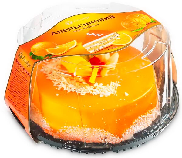 Торт бисквитный “Апельсиновий” фото 1