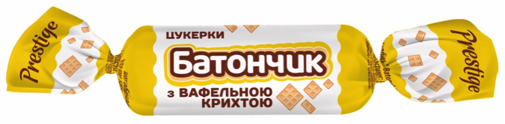 Candies “Batonchik” with wafer crumbs фото 1