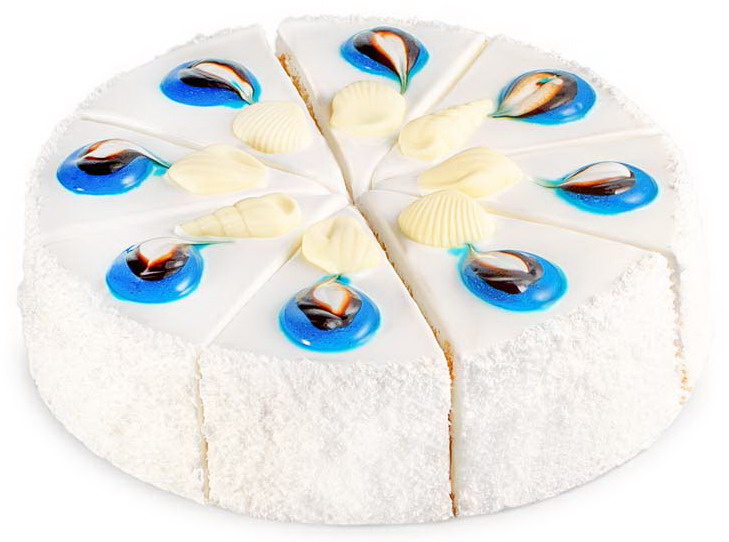 Торт бисквитный “Море чудес” фото 1