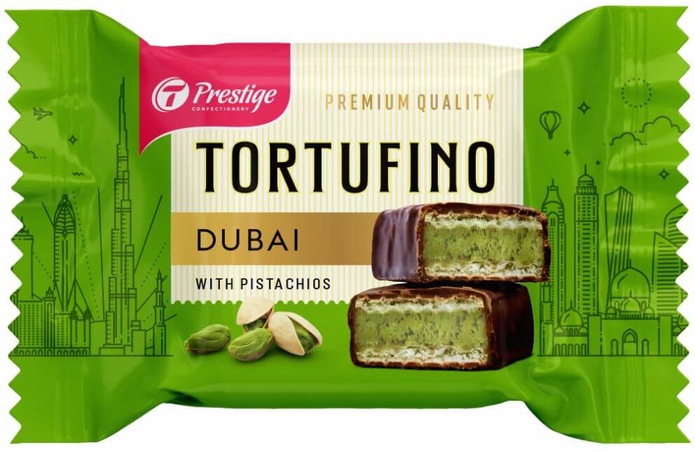 Candies “TORTUFINO” DUBAI” WITH PISTACHIOS” T Prestige фото 1