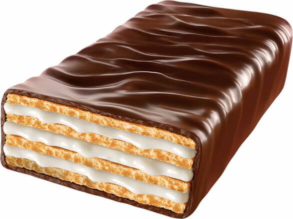 Вафлі глазуровані “WAFFERONI” зі смаком молока фото 2