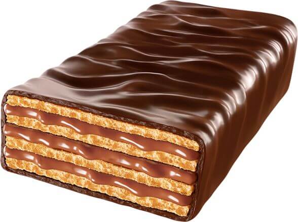 Вафлі глазуровані “WAFFERONI” зі смаком лісового горіха фото 2