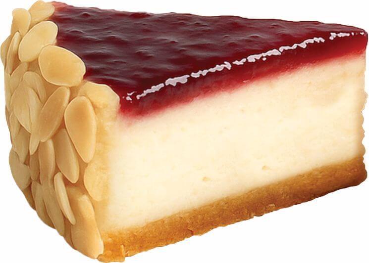 Торт пісочний “Чизкейк” зі шматочками чорної смородини фото 2